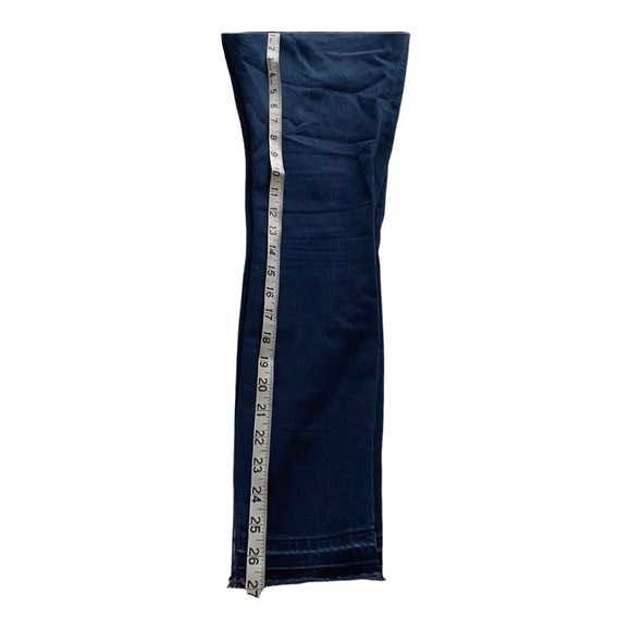 Madewell Roadtripper Medium Wash Denim Straight Raw Hem Skinny Ankle Jeans 25x27 - Picture 11 of 11